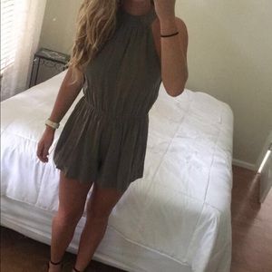 green romper size small